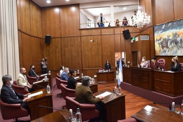 Legislatura de San Luis - Sesión de aprobación del Presupuesto 2026