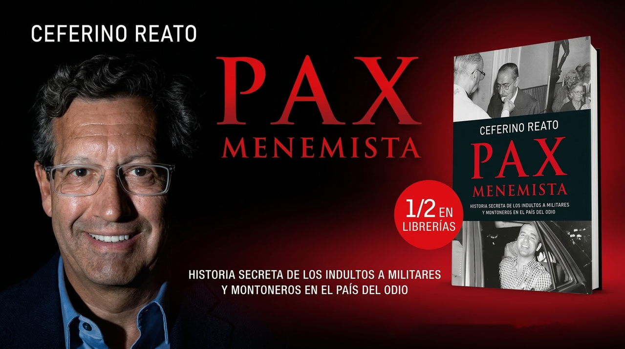 Ceferino Reato en San Luis en Línea: su libro "Pax Menemista", los secretos del poder y un reconocimiento al periodismo de Trombetta