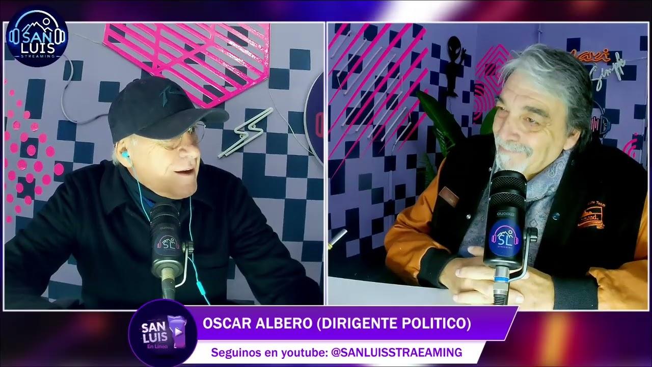 Oscar Albero con Trombetta: "Milei es un loquito suelto, un demente"