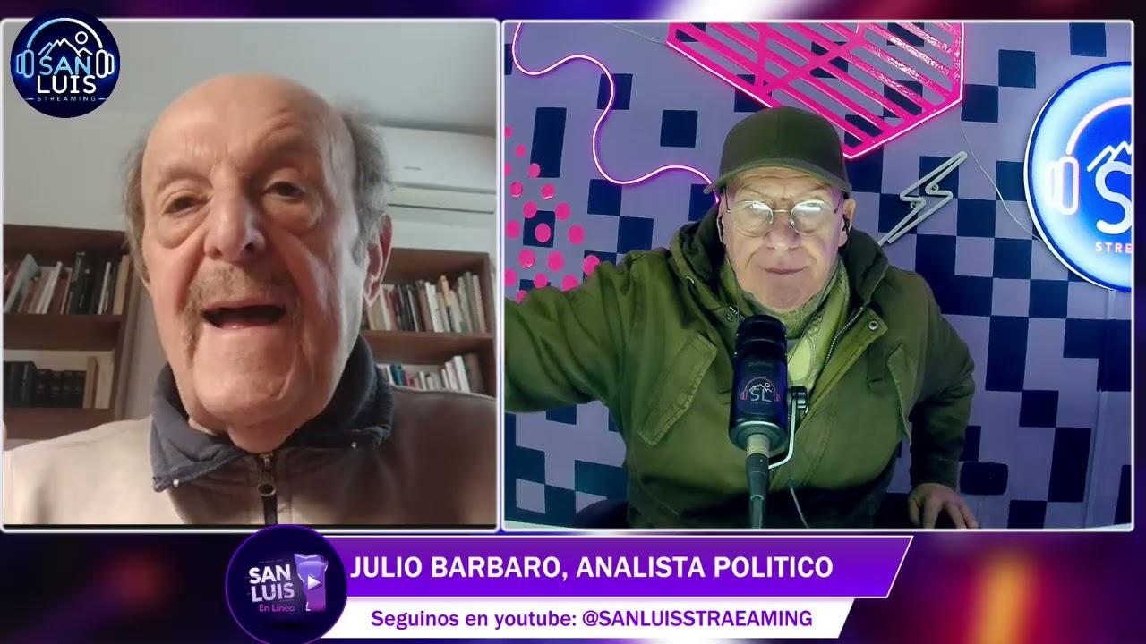Julio Bárbaro: "Si juntás a Cristina, Massa y Kicillof, da derrota"