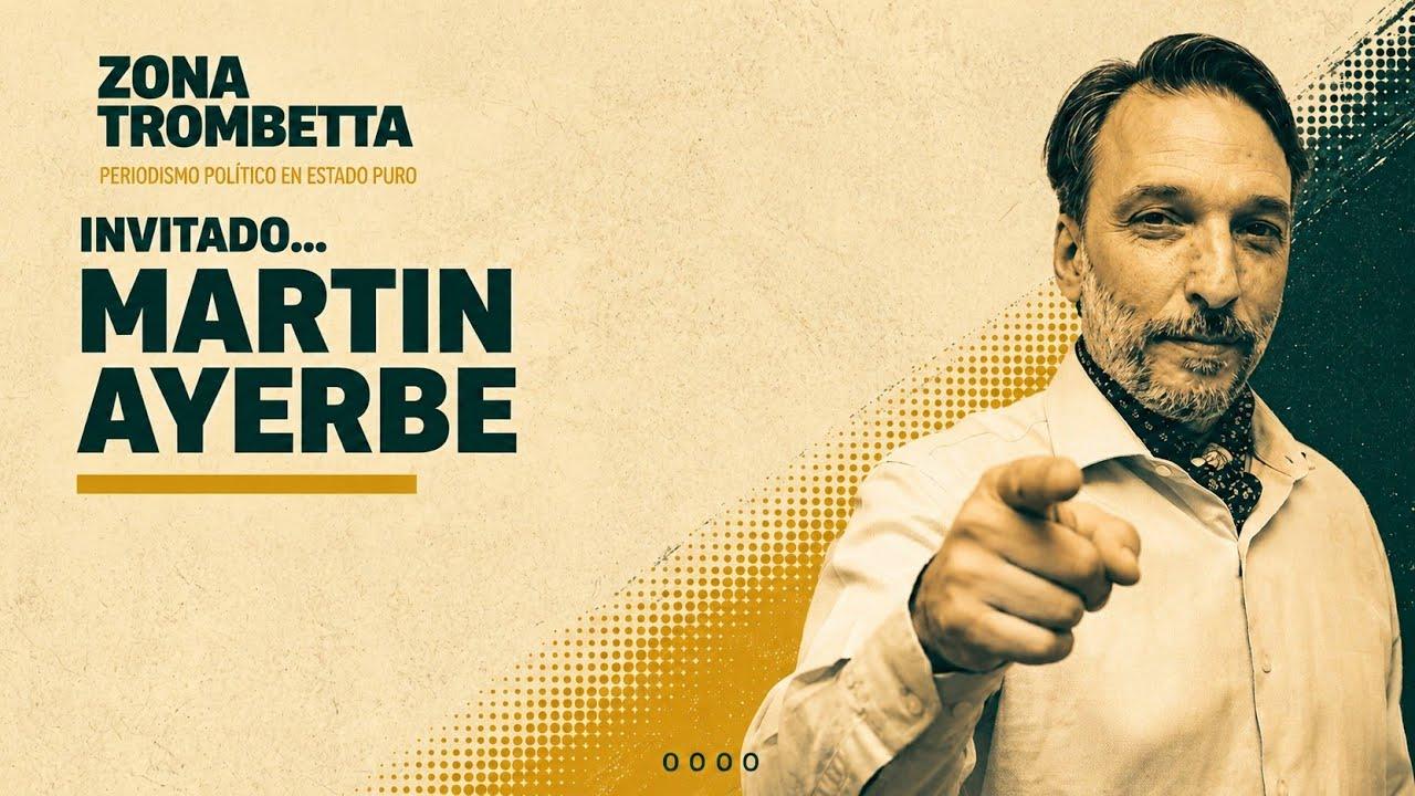 Martín Ayerbe en entrevista con el programa Zona Trombetta