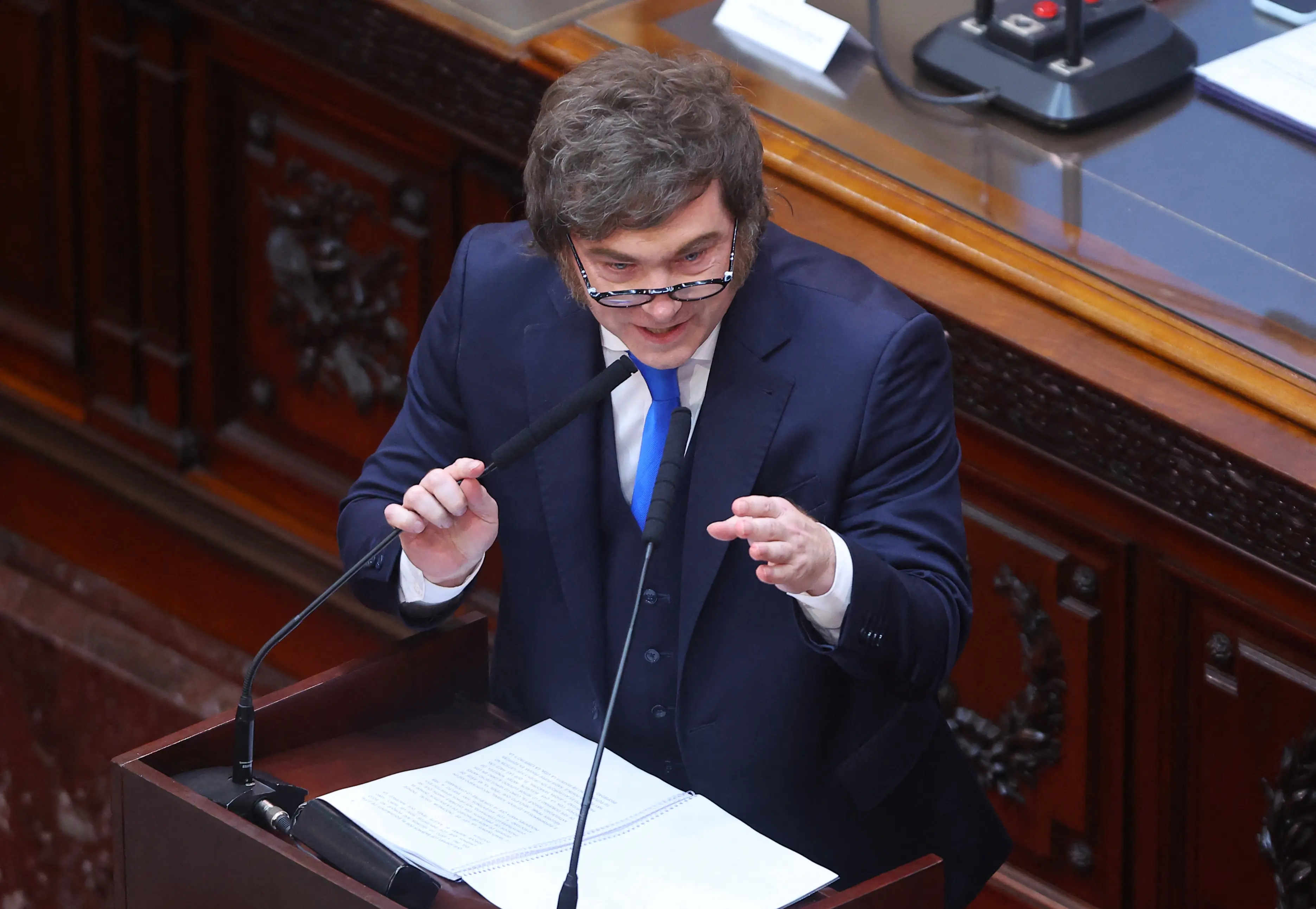 Milei no quiere estar solo arriba del ring