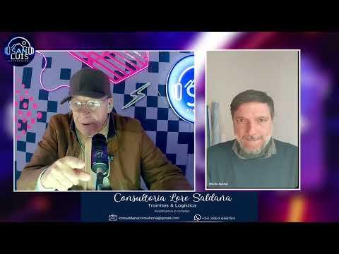 Martín Ayerbe con Trombetta: "Hay que refundar la marina mercante"