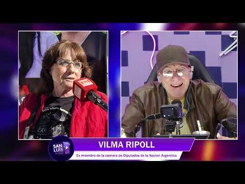 Vilma Ripoll con Trombetta: "Las marchas de ayer fueron impactantes"